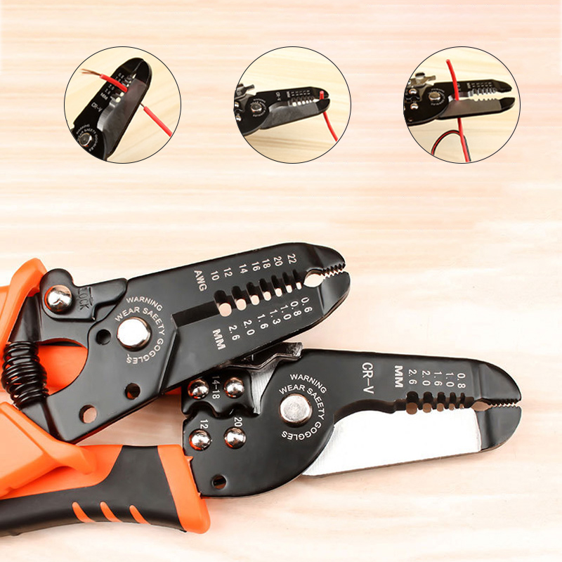 Automatic Wire Stripper Cutter - 175Mm Tước Uốn Kìm Dây Vũ