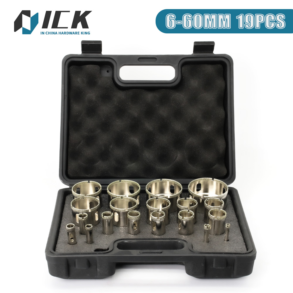 Reciprocating Saw Attachment Drill - 12/19 Chiếc Tráng Kim Cương Bộ