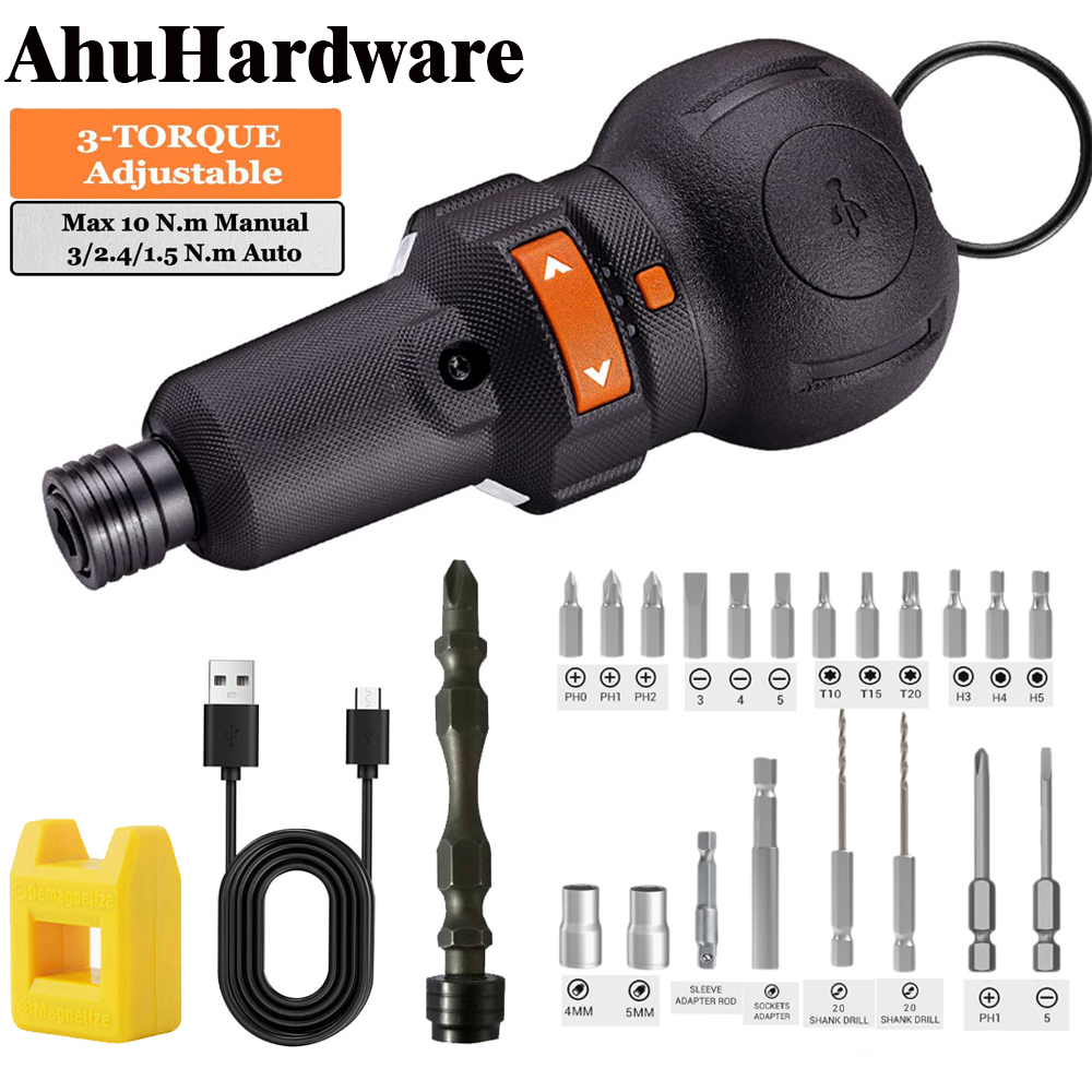 Cordless Electric Screwdriver  - đánh giá và giá Electric Screwdriver Rechargeable Usb