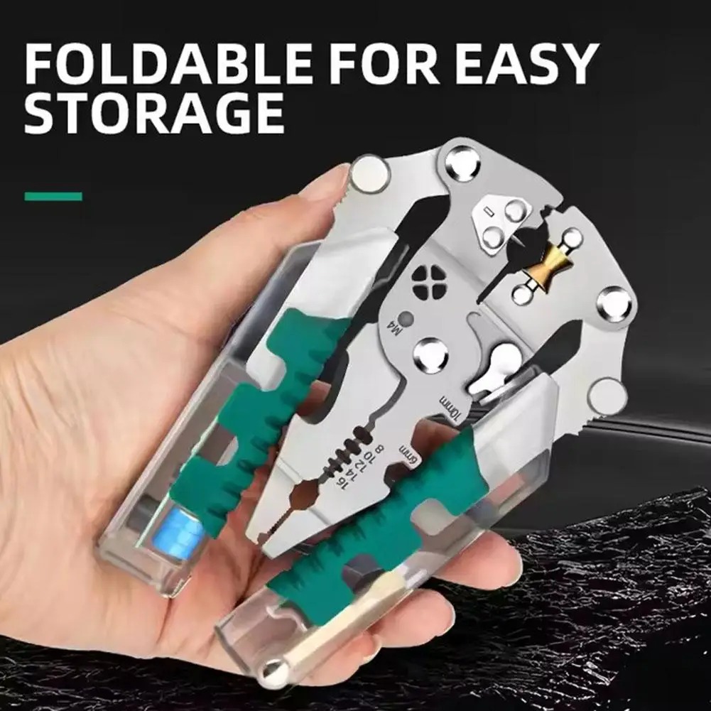 Foldalbe Wire Stripping Pliers - đánh giá và giá Automatic Wire Stripper Cutter