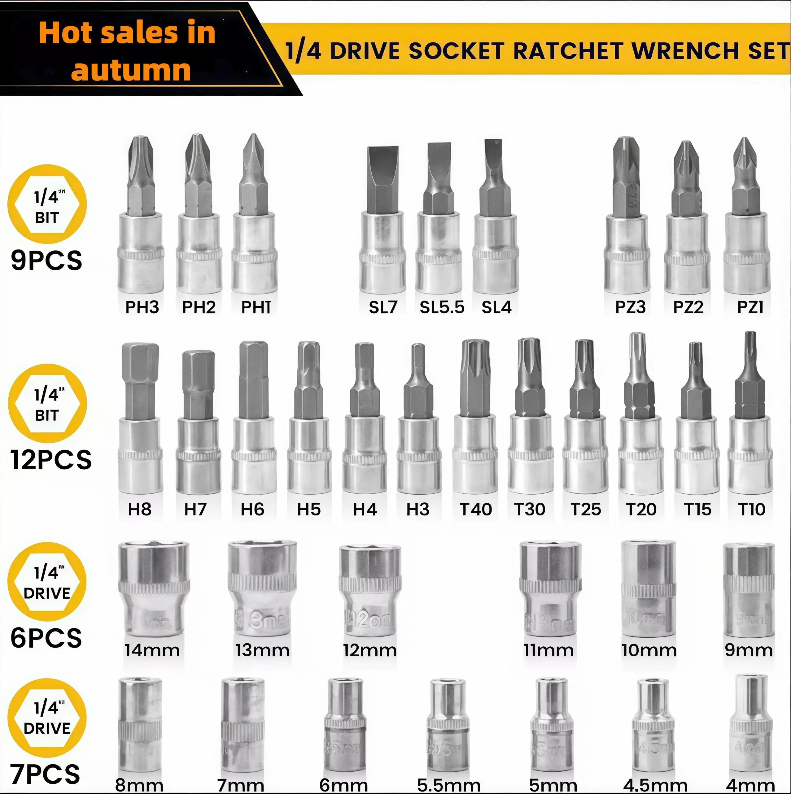 46Pcs Metric Socket Wrench Set - đánh giá và giá Hardware