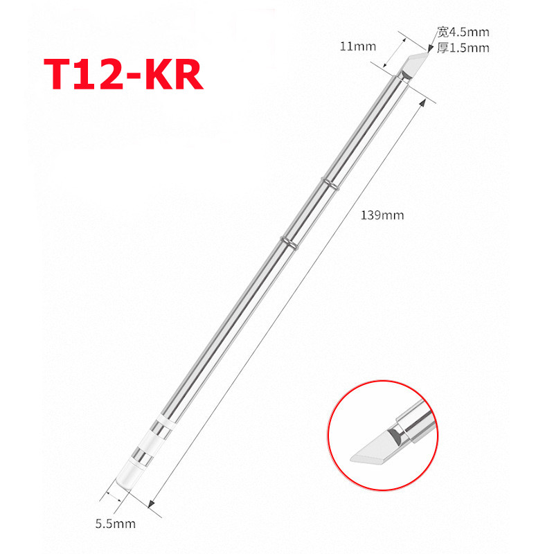 T12 Hàn Hàn Sắt Đầu T12KR Sắt  - đánh giá và giá Digital Soldering Station T12