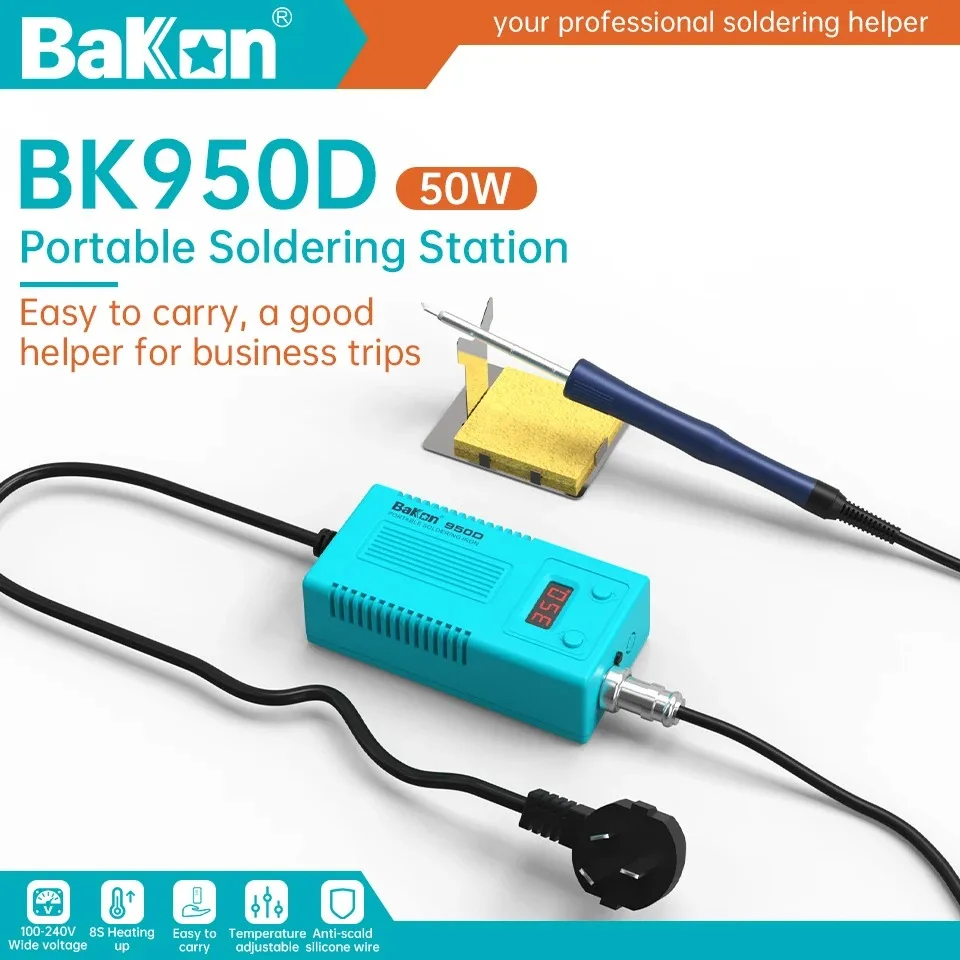 Bakon BK950D Soldering Station - đánh giá và giá Digital Soldering Station T12