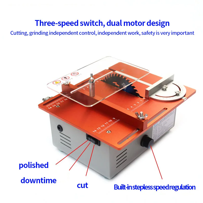 Power Tools Multifunctional Mi - đánh giá và giá Mini Table Saw For Woodworking