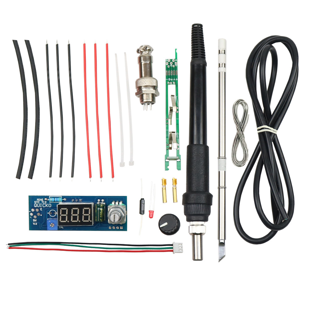 STC-T12 solder iron DIY kits/U - đánh giá và giá Digital Soldering Station T12