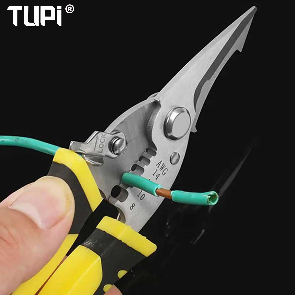 TUPI Pro Electrician Pliers 3  - đánh giá và giá Automatic Wire Stripper Cutter