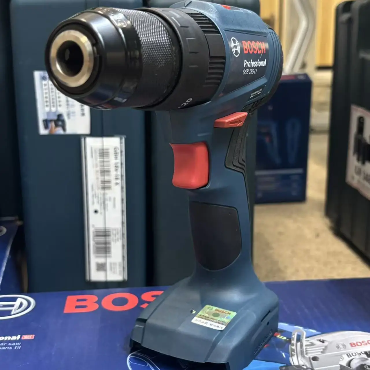 BOSCH GSB 185-LI Brushless Cor - đánh giá và giá Brushless Cordless Electric Drill 18V