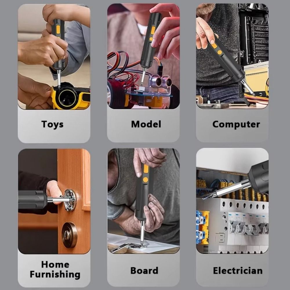 USB Rechargeable Cordless Elec - đánh giá và giá Electric Screwdriver Rechargeable Usb
