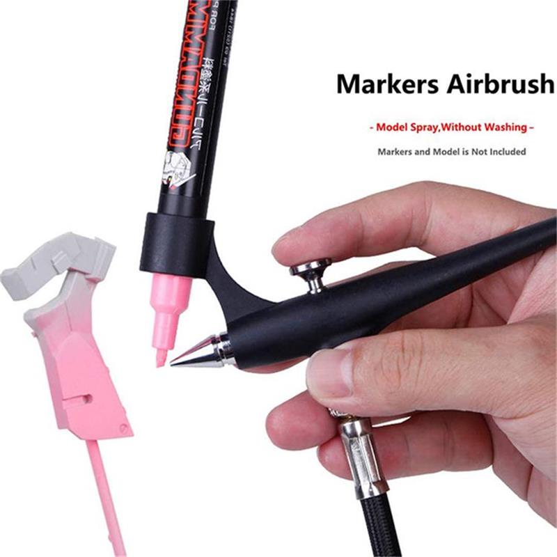Nhỏ Bình Phun Nhẹ Bút Đánh Dấu - đánh giá và giá Airbrush Kit With Mini Compressor