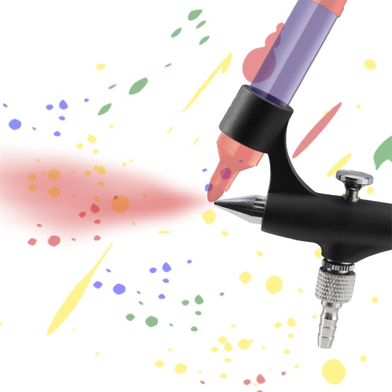Nhỏ Bình Phun Nhẹ Bút Đánh Dấu - đánh giá và giá Airbrush Kit With Mini Compressor