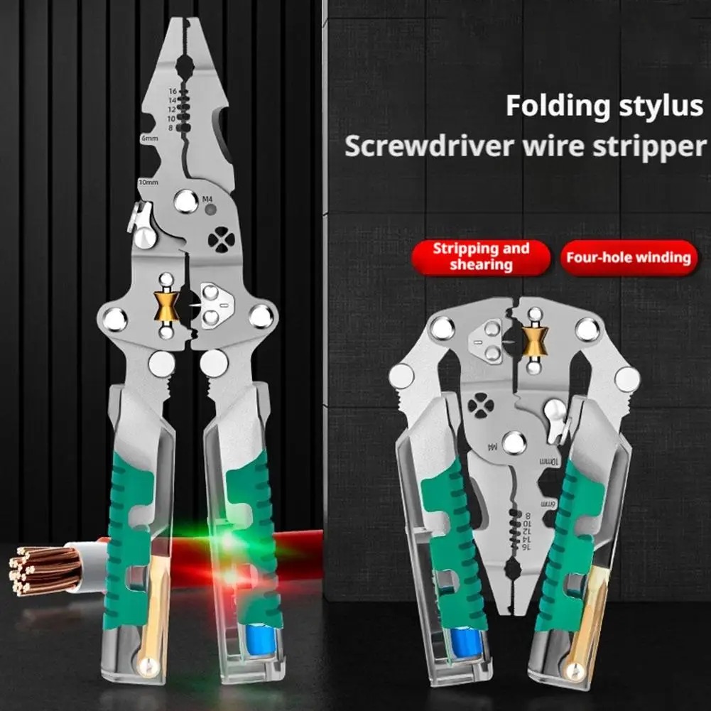 Foldalbe Wire Stripping Pliers - đánh giá và giá Automatic Wire Stripper Cutter
