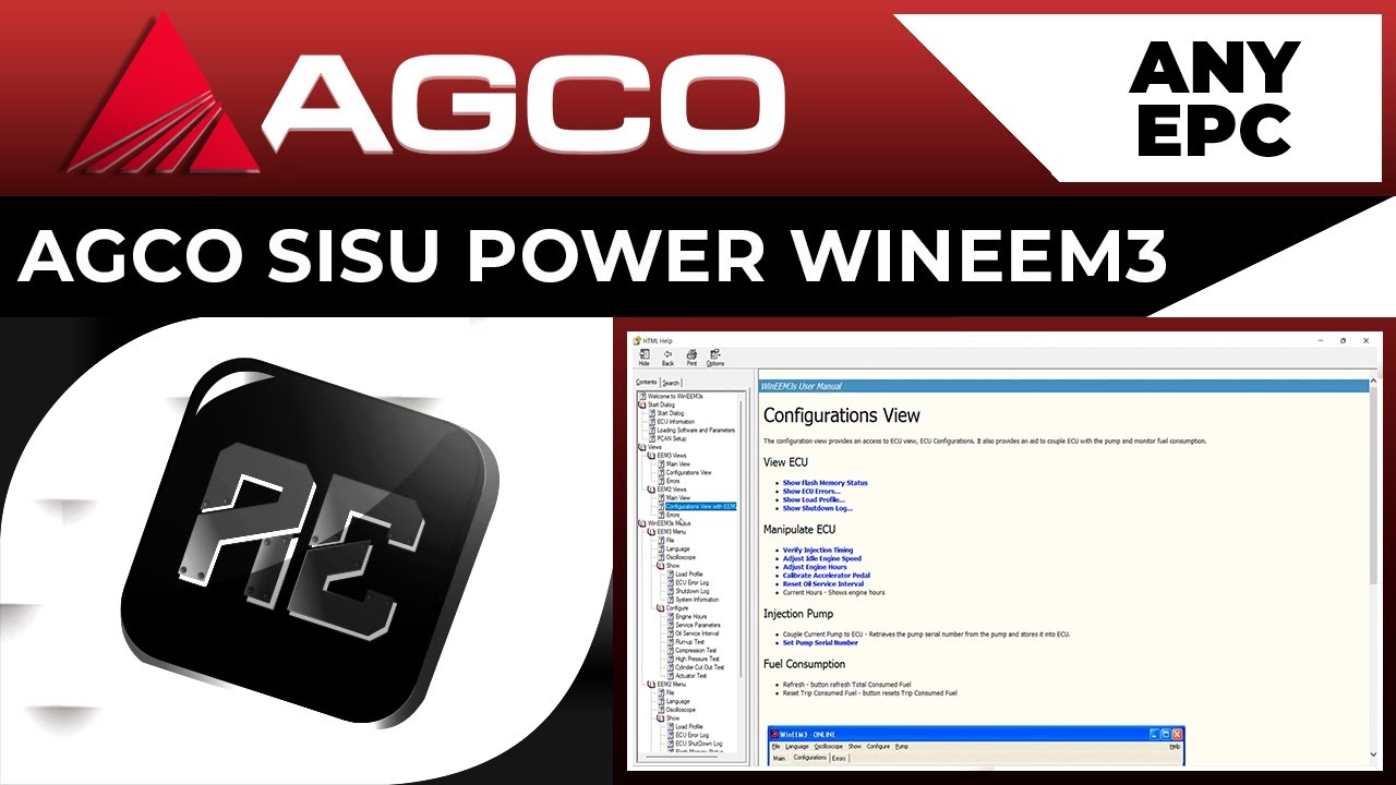 TruckEPC3 AGCO SISU Power WinE - đánh giá và giá Power Tools
