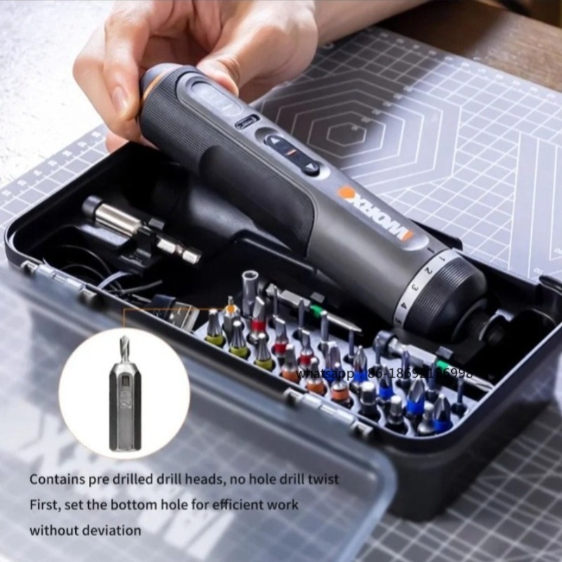 30 Bit Sets Power Tools WX242  - đánh giá và giá Electric Screwdriver Rechargeable Usb