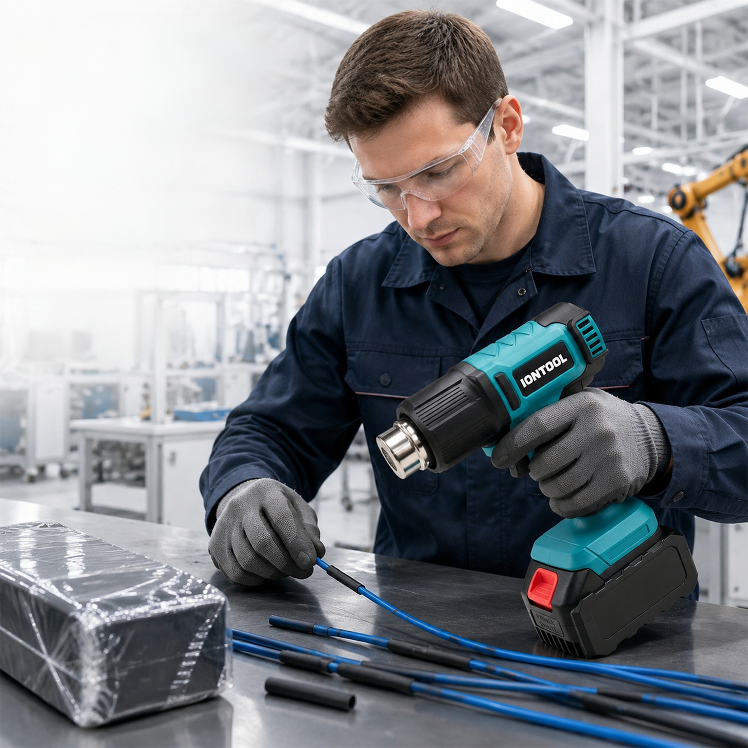 IONTOOL 550℃ Adjustable Temper - đánh giá và giá Cordless Heat Gun For Shrink Tubing
