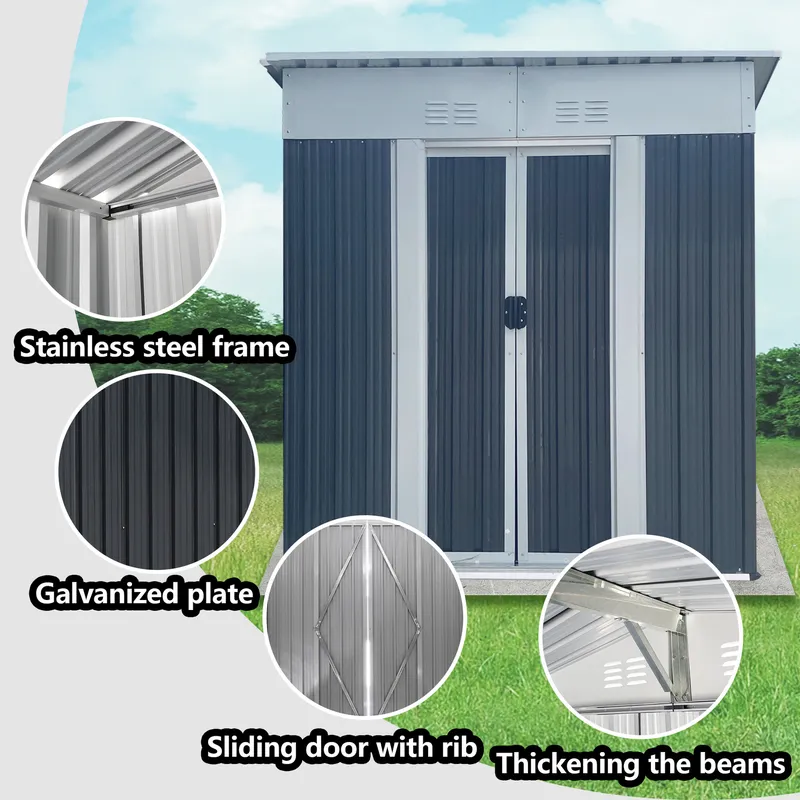Modular Metal Pet House Outdoo - đánh giá và giá Garden Tools