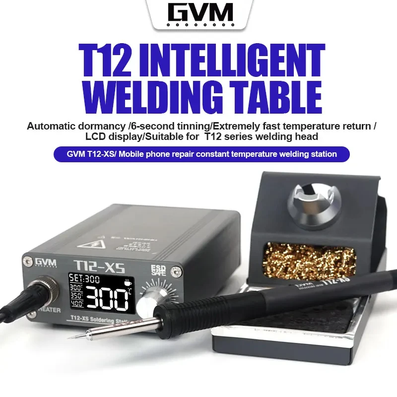 GVM T12-XS Smart LED Digital D - đánh giá và giá Digital Soldering Station T12