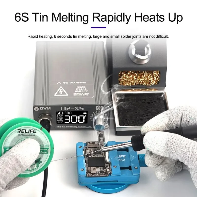 GVM T12-XS Smart LED Digital D - đánh giá và giá Digital Soldering Station T12