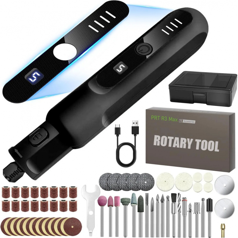 3.7V Cordless Mini Rotary Tool - đánh giá và giá Cordless Rotary Tool Kit Accessories