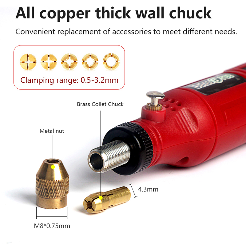 3.7V Mini Wireless Drill Engra - đánh giá và giá Cordless Rotary Tool Kit Accessories
