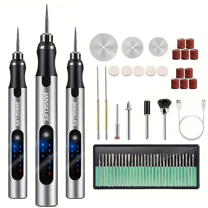 Electric Engraving Pen USB Cor - đánh giá và giá Cordless Rotary Tool Kit Accessories