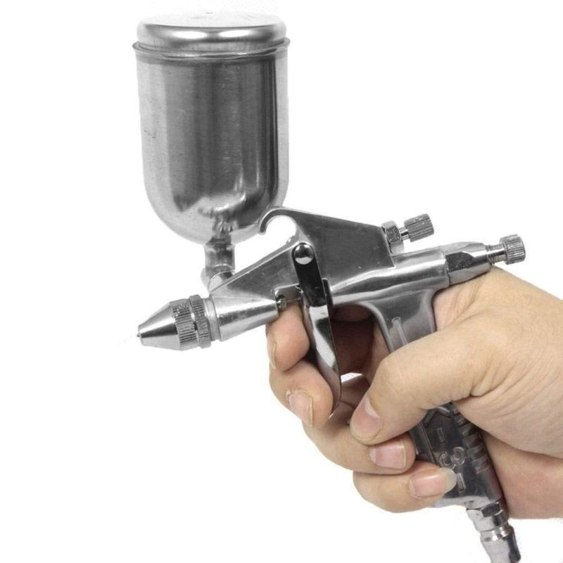 125ml Mini Spray Gun 0.5mm Noz - đánh giá và giá Airbrush Kit With Mini Compressor