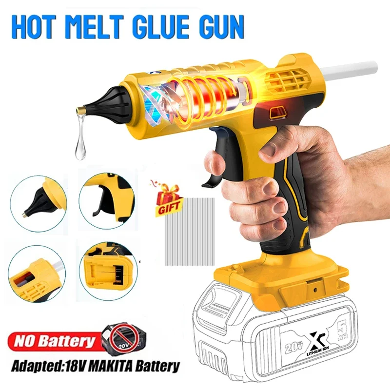 Cordless Electric Handheld Hot - đánh giá và giá Hot Melt Glue Gun Cordless